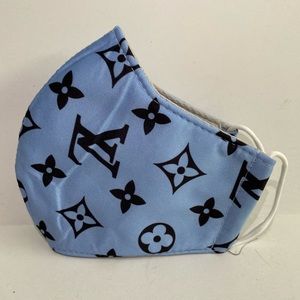 Adult Blue Handmade Face Mask
